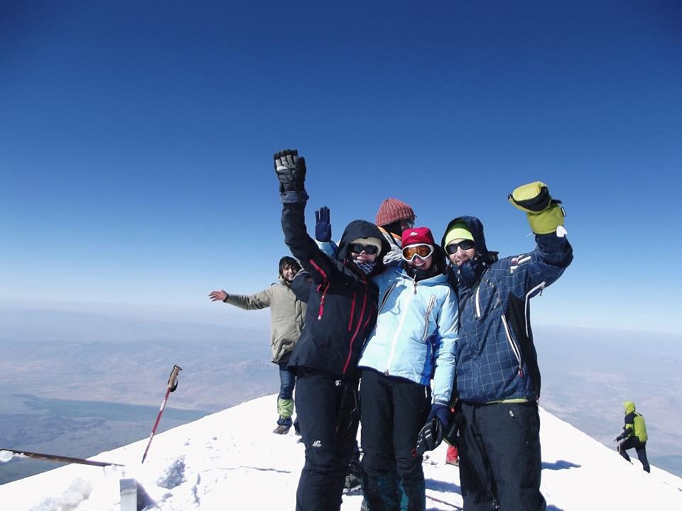 on the summit of Mount Ararat   © Aysegul Bayazit