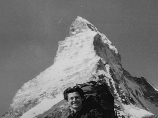 Andy about to climb the Matterhorn  © Serkis Collection