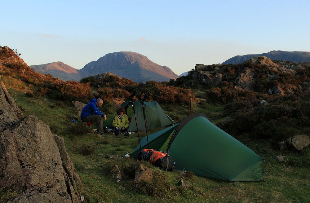 Pitch late, pack up early and leave no trace  © Dan Bailey
