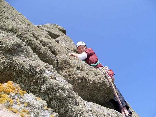 South Face Direct, pitch 3  © caradoc