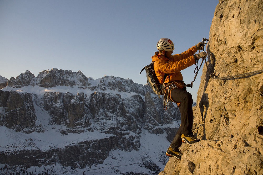An early season ascent of Cir Spitz   © Daniel Wildey