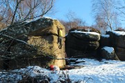Snowy Car Park boulders!