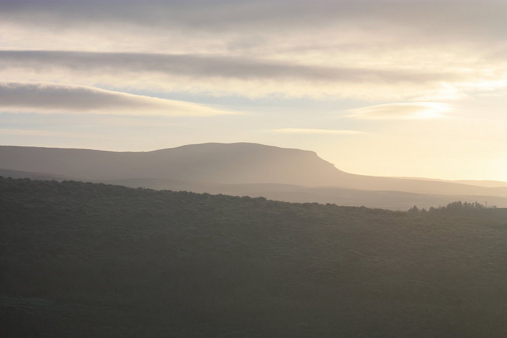Pen-y-Ghent on a lovely winter's morning  © Simon Ash