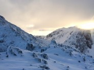 Above Stob Coire Nan Lochan, end of the day