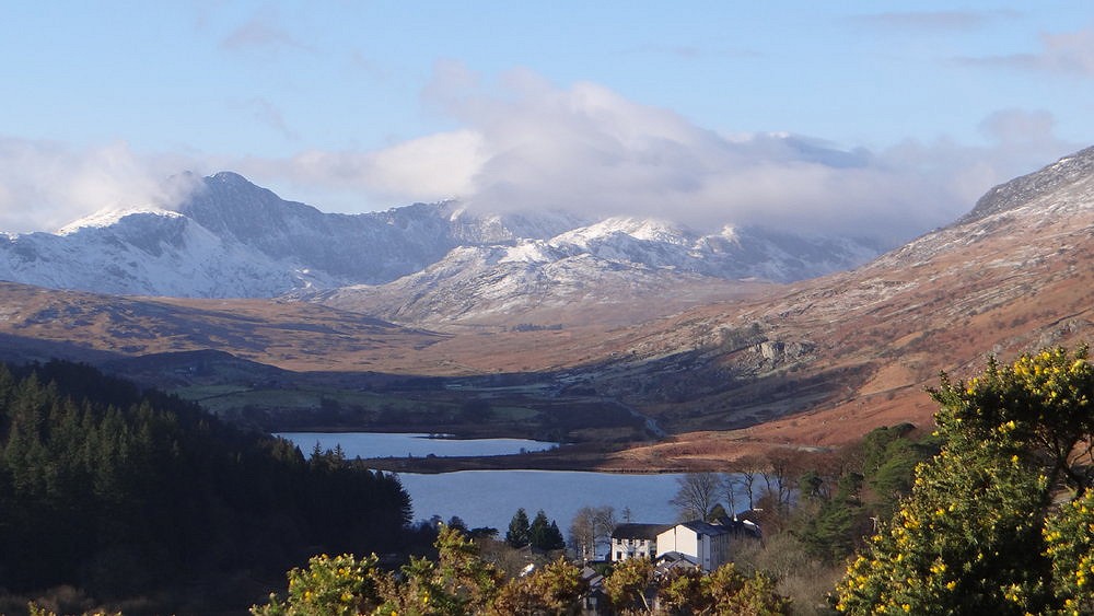 Snowdonia from Capel Curig on Sunday 18th January 2015  © DuncanBoar