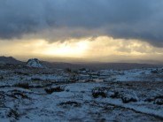 Ogwen Valley winter daybreak
