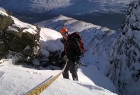 Topping out of Great Gully