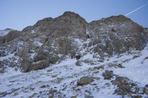 Central Gully on Brown Cove Crags