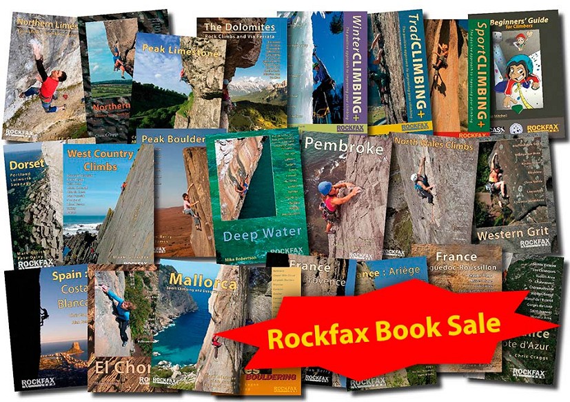 Outdoor Show Rockfax Book Sale  © Rockfax