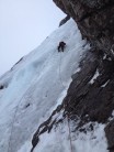 Climbing The Curtain on Ben Nevis