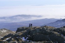 Cloud Inversion coming up Langdale, view from Pike o'Blisco