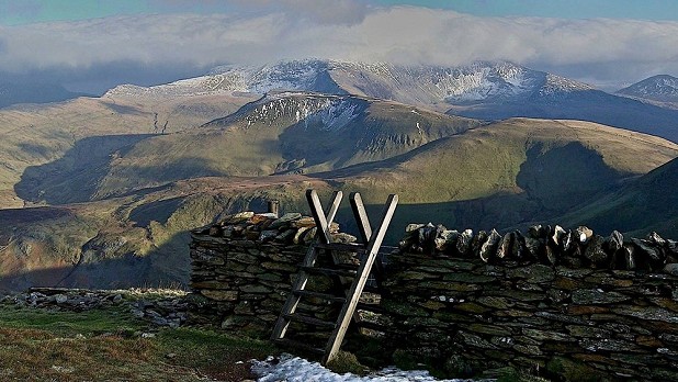 View of Snowdon from Moel Eilio  © John Whittle