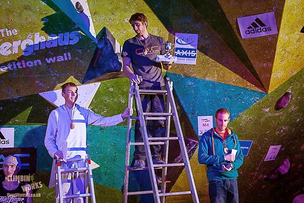 Innovative CWIF Podium as ever...what will this year's be?  © The Climbing Works