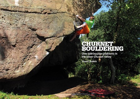 Churnet Bouldering, written by Stuart Brooks  © Vertebrate Publishing