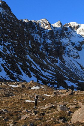 Coire a' Ghlas Thuill - it's big and beautiful  © Dan Bailey