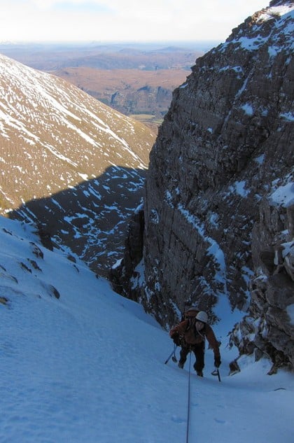Topping out on Hayfork Gully  © Dan Bailey