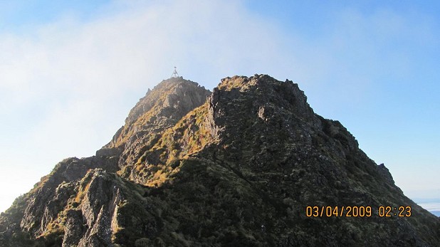 Summit of Mt Hikurangi  © J.P. Ross