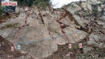 Topo of St Michael's Slab. (To be updated as new routes are added)