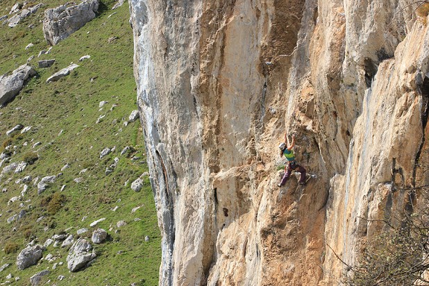 Pitch two of Alimoches 6b, Sector Alimoches  © Richie Patterson