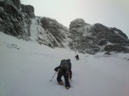 approching the gully