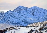 Oil Painting - Yr Wydffa, Snowdon with it's winter coat