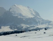 Marmolada from my snowshoes.
