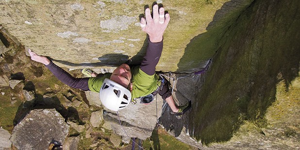 Mark Watson climbing. Photo: Chris Fox  © Chris Fox