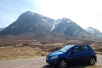 Buachaille Etive Mor climbed the first munro not enough time to do the second