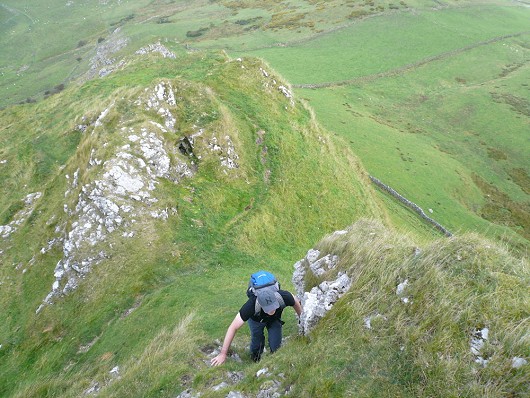 On the way up Chrome Hill.  © Andrew Deacon