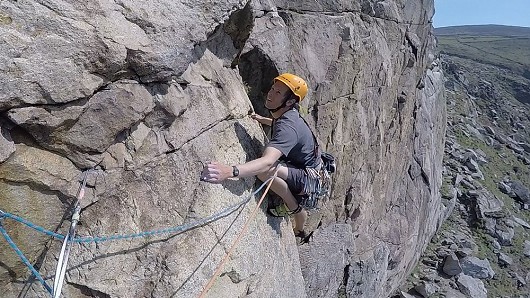 Last moves on the Coal Face p2, Suicide Wall E1  © Spearos