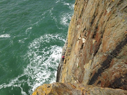 The fate that awaits the unwary abseiler ;)  © Andy Morley