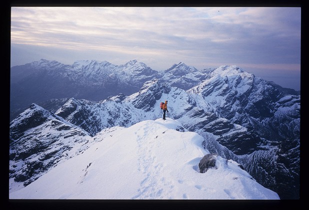 Skye Ridge in Winter  © Andy Cave