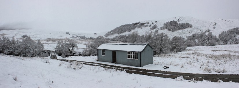 Snow day at The Schoolhouse  © Geoff Allan