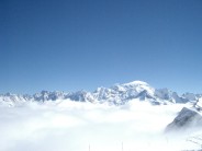 Mont Blanc from Flaine