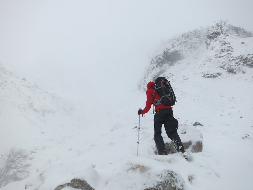 The Alpine Attack in Scottish Winter Mode!  © Dave Searle