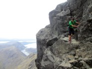 Fast scrambling in perfect conditions on the Greater Traverse