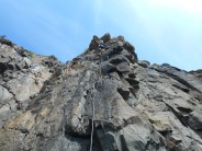 Eyeing up the crux