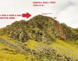 Sadgill Wall, Buckbarrow Crag