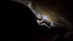 Head torch ascent of Witness the Sickness, f8A.