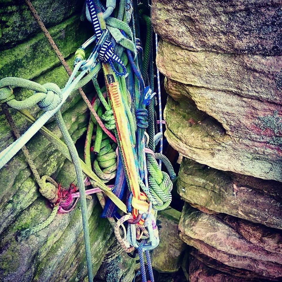 Bomber tat belay on the Old Man of Hoy  © CharlieMack