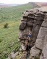 The tremendous 'Count's Crack' at Stanage.