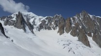 Mont Blanc from Vallee Blanche