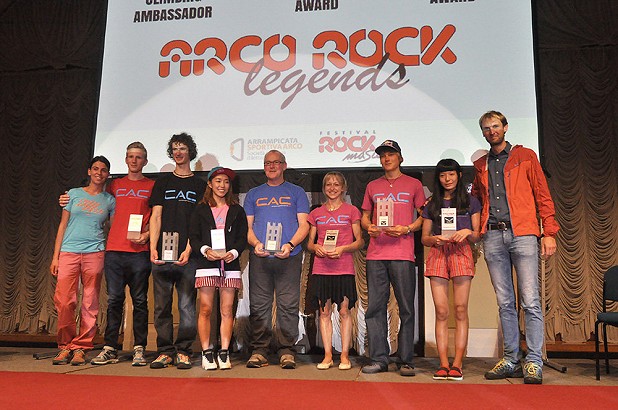 Arco Rock Legends awards ceremony 2015  © Giulio Malfer/Planetmountain.com