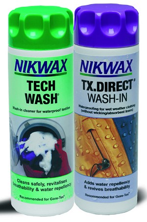 Tech Wash and TX Direct  © Nikwax