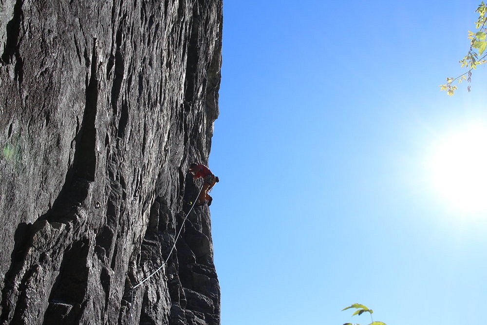 Sport climbing in the Five Ten Verdons  © UKC Gear