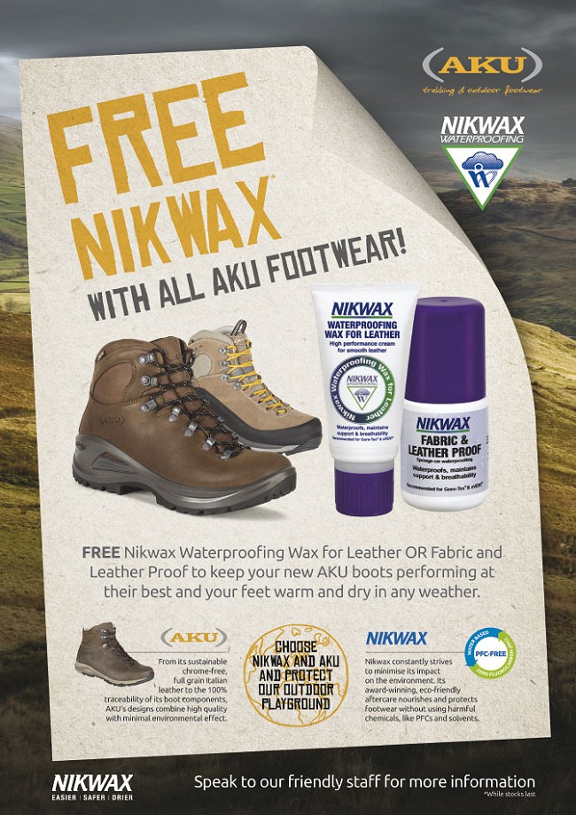 Nikwax and AKU free offer item 2  © Nikwax and AKU