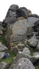 Has any climbed this line ?? @ Hound Tor