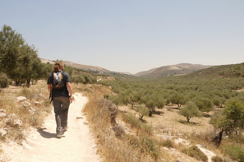 Walking in the West Bank of Palestine  © Carey Davies