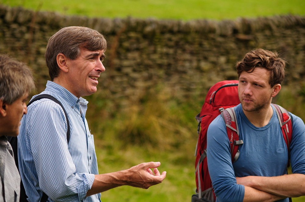 Walking with MPs on the BMC's annual mountaineering APPG get together  © Carey Davies