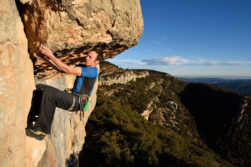 James McHaffie on a trip to Spain in 2015  © Rab / Ray Wood